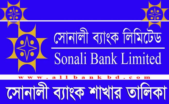 Sonali Bank Branch Listings